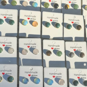 Shop Iowa Ethically Sourced Crystal Stud Earrings Ethically Sourced Crystal Stud Earrings