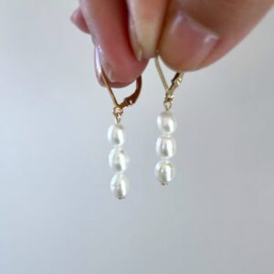Shop Iowa Pearl Multi Bead Drop Earrings Pearl Multi Bead Drop Earrings