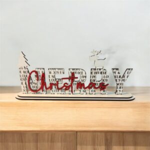 “MERRY Christmas” Mantel Sign!