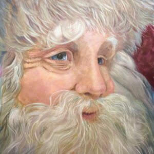 Ltd Edt Print of Santa by Deb Weiser