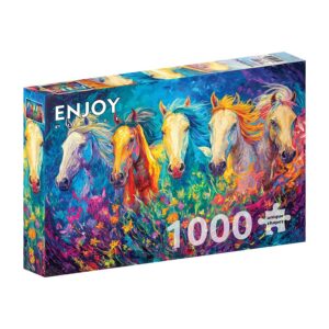Shop Iowa Bright Galloping 1000 Piece Enjoy Puzzle Bright Galloping 1000 Piece Enjoy Puzzle