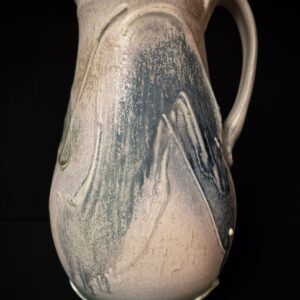 Shop Iowa Produce Station Stoneware Pitcher #2 by Artist Billy Cho Produce Station Stoneware Pitcher #2 by Artist Billy Cho