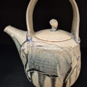 Shop Iowa Produce Station Stoneware Teapot #4 by Artist Billy Cho Produce Station Stoneware Teapot #4 by Artist Billy Cho