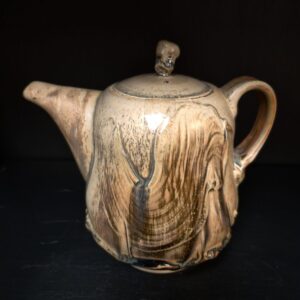 Shop Iowa Produce Station Stoneware Teapot #6 by Artist Billy Cho Produce Station Stoneware Teapot #6 by Artist Billy Cho