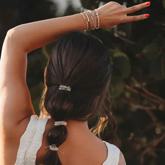 Shop Iowa K’lani “Reflect” Hair Tie Bracelets K’lani “Reflect” Hair Tie Bracelets