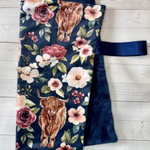 Shop Iowa Baby Blanket-Lovie with Tag-Highland Cow Baby Blanket-Lovie with Tag-Highland Cow