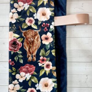 Shop Iowa Baby Blanket-Lovie with Tag-Highland Cow Baby Blanket-Lovie with Tag-Highland Cow
