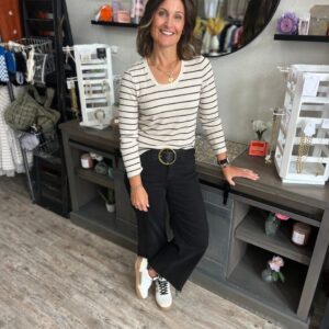 Nicole High Rise Wide Leg Jeans