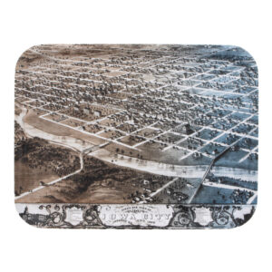 AKAR Designed: 1868 Iowa City Map Tray