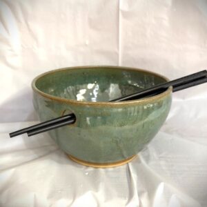 Shop Iowa Gun Metal Green Ramen Bowl by artist Terry Ferris Gun Metal Green Ramen Bowl by artist Terry Ferris