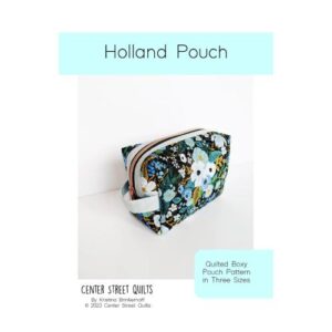 Holland Pouch Pattern by Center Street Quilts