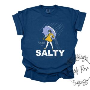 Shop Iowa Salty Girl Comfort Colors Graphic Tee Salty Girl Comfort Colors Graphic Tee
