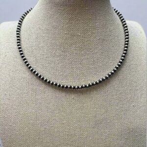Shop Iowa 5mm Sterling Pearl Choker — 14 inch 5mm Sterling Pearl Choker — 14 inch