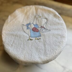Washable Cloth Bowl Cover on 100% US Cotton – Baking Goose