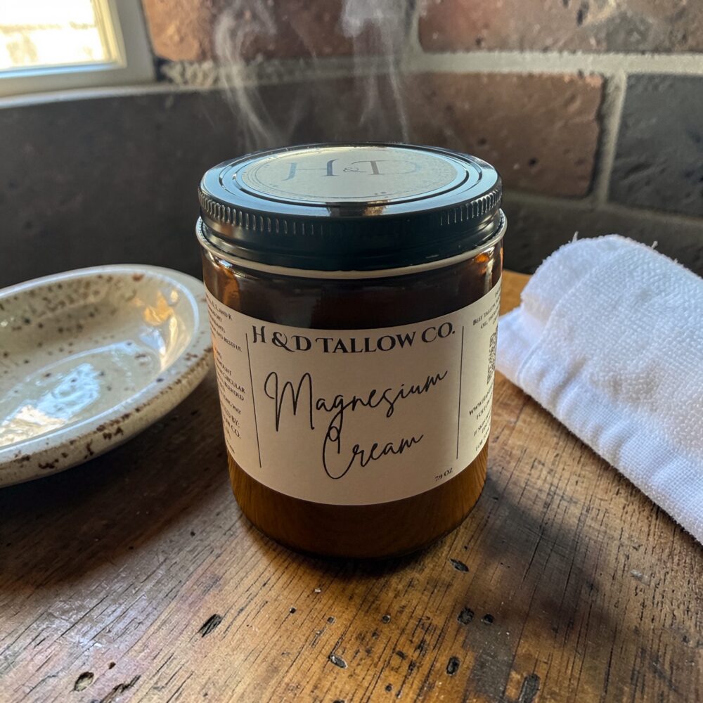 Shop Iowa Beef Tallow Magnesium Cream Beef Tallow Magnesium Cream