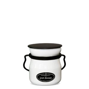5 oz Cream Jar Candle: Lemon Macaroon