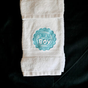 Shop Iowa It’s a Boy burp cloth It’s a Boy burp cloth