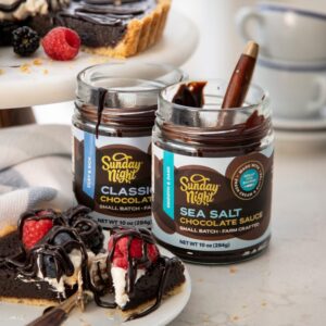 Shop Iowa CLASSIC CHOCOLATE AND SEA SALT CHOCOLATE SAUCE DUO GIFT SET CLASSIC CHOCOLATE AND SEA SALT CHOCOLATE SAUCE DUO GIFT SET