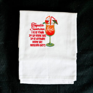 Shop Iowa Tequila Sunrise Recipe Towel Tequila Sunrise Recipe Towel
