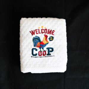 Shop Iowa Welcome To Our Coop Towel Welcome To Our Coop Towel