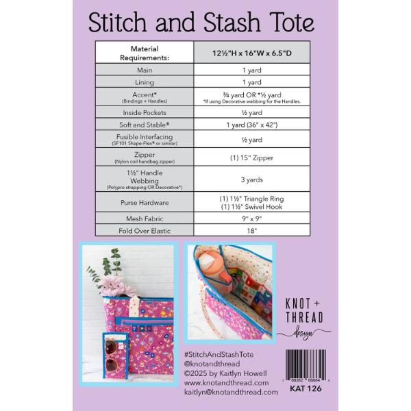 Shop Iowa Stitch and Stash Pattern by Knot and Thread Stitch and Stash Pattern by Knot and Thread