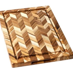 Medium Organic Teak Cutting Board