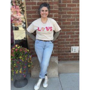 Shop Iowa LOVE Short Sleeved Tee LOVE Short Sleeved Tee