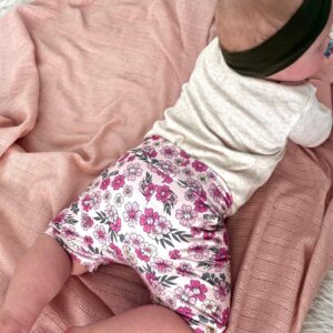 Shop Iowa Claire Floral Baby+Toddler Shorties Claire Floral Baby+Toddler Shorties