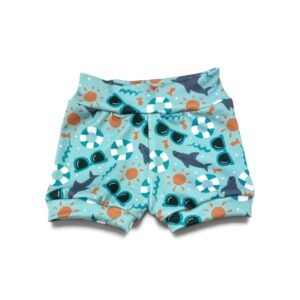 Shop Iowa Beach Bum • Sharks • Baby+Toddler Shorties Beach Bum • Sharks • Baby+Toddler Shorties