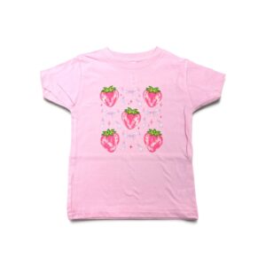 Shop Iowa Strawberry + Bows • toddler tee Strawberry + Bows • toddler tee