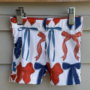 Shop Iowa Biker Shorts – Red, White and Blue Bows Biker Shorts – Red, White and Blue Bows