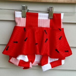 Shop Iowa Skirted Bummie, Ants with Gingham Skirted Bummie, Ants with Gingham
