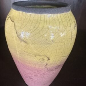 Shop Iowa Crazed Raku Vase by Sara Crazed Raku Vase by Sara