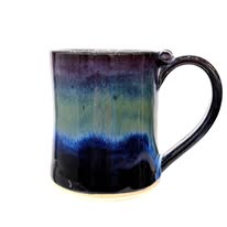 Shop Iowa Northern Lights Pottery Mug by Artist Terry Ferris Northern Lights Pottery Mug by Artist Terry Ferris