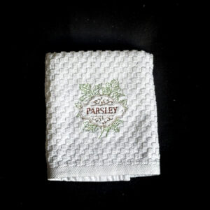 Parsley Waffle Weave Towel