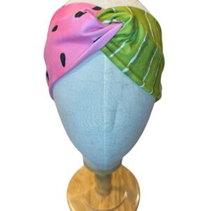 Shop Iowa faux Twist Adult Headband – Watermelon faux Twist Adult Headband – Watermelon