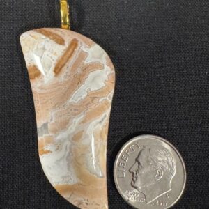 Shop Iowa Unknown Stick Agate Tornado Pendant Unknown Stick Agate Tornado Pendant