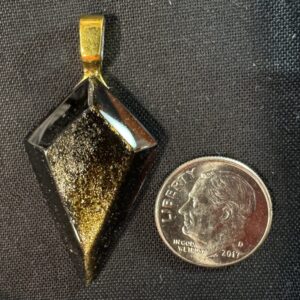 Shop Iowa Gold Sheen Obsidian Pendant Gold Sheen Obsidian Pendant