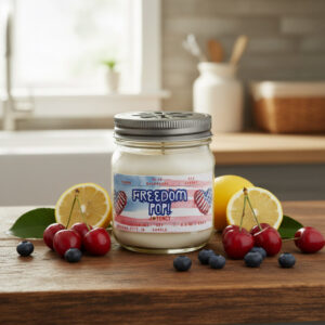 Freedom Pop! Patriotic Soy Candle