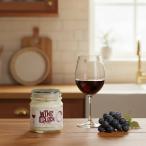 Wine O’Clock Candle | Merlot & Red Grape Soy Candle