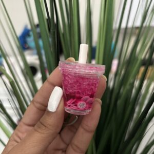Shop Iowa Dragonfruit Tea Keychain Dragonfruit Tea Keychain