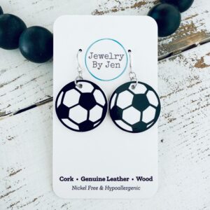 Shop Iowa Soccer Ball Earrings Soccer Ball Earrings