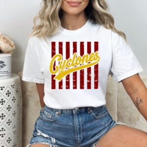 Shop Iowa Cyclones Stripes Comfort Colors Tee (3 colors) Cyclones Stripes Comfort Colors Tee (3 colors)
