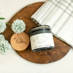 Cedar Musk + Mahogany | Soy Candle