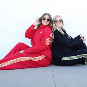 Shop Iowa Checkered Sweatpants by Hinge on 5th Checkered Sweatpants by Hinge on 5th