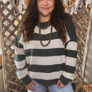 Shop Iowa Woodland Weekend Sweater-CURVY Woodland Weekend Sweater-CURVY