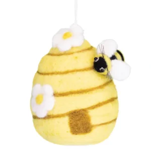 Busy Beehive Christmas Ornament