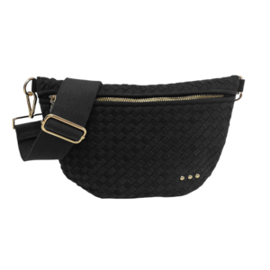 Shop Iowa Westlyn Suede Woven Bum Bag Westlyn Suede Woven Bum Bag