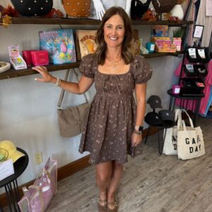 Brynlee Ditsy Floral Dress
