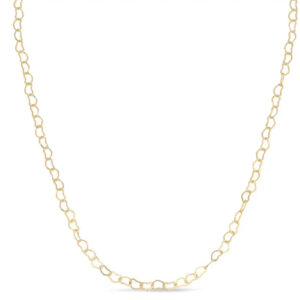 Shop Iowa Emma Heart Chain Necklace Emma Heart Chain Necklace